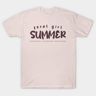 feral-girl-summer T-Shirt